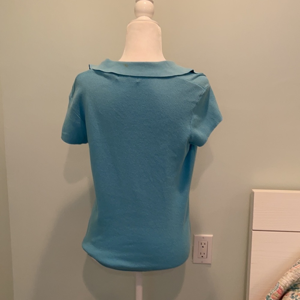 Express Woman’s Blue Shirt Size XL - Picture 4 of 9